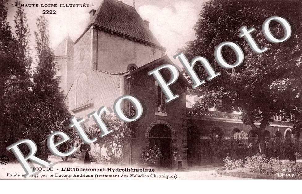 l'Etablissement Hydrotherapique
