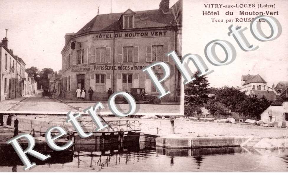 hotel du mouton vert, tenu par rousselet