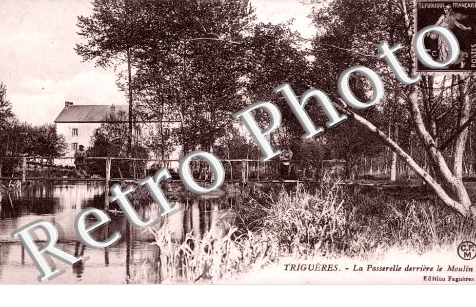 La Passerelle derriere le Moulin