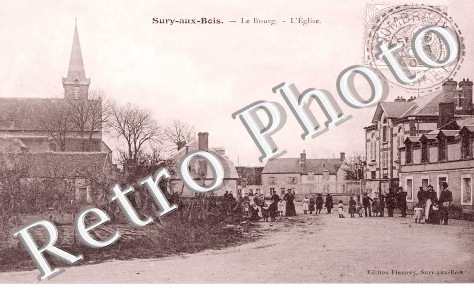 Le bourg - l'eglise