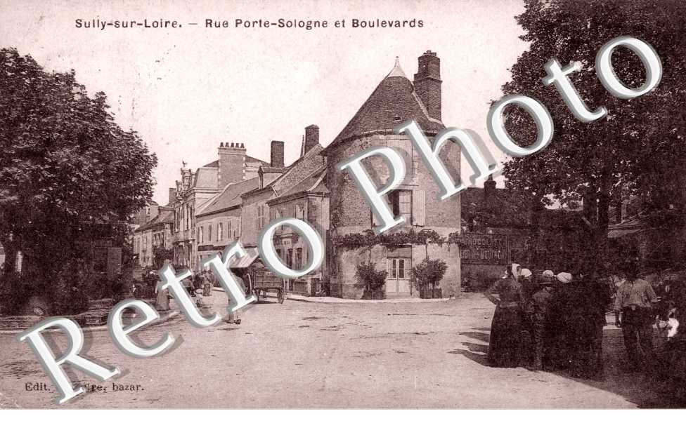 rue Porte Sologne et boulevards