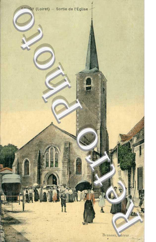 sortie de l'eglise
