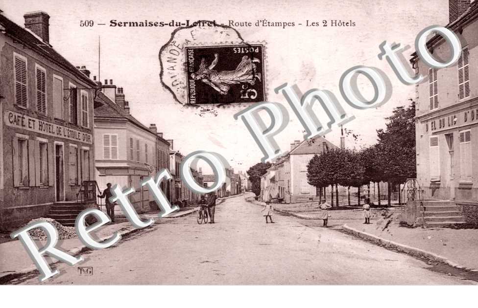 Route d'Etampes - les 2 hotels
