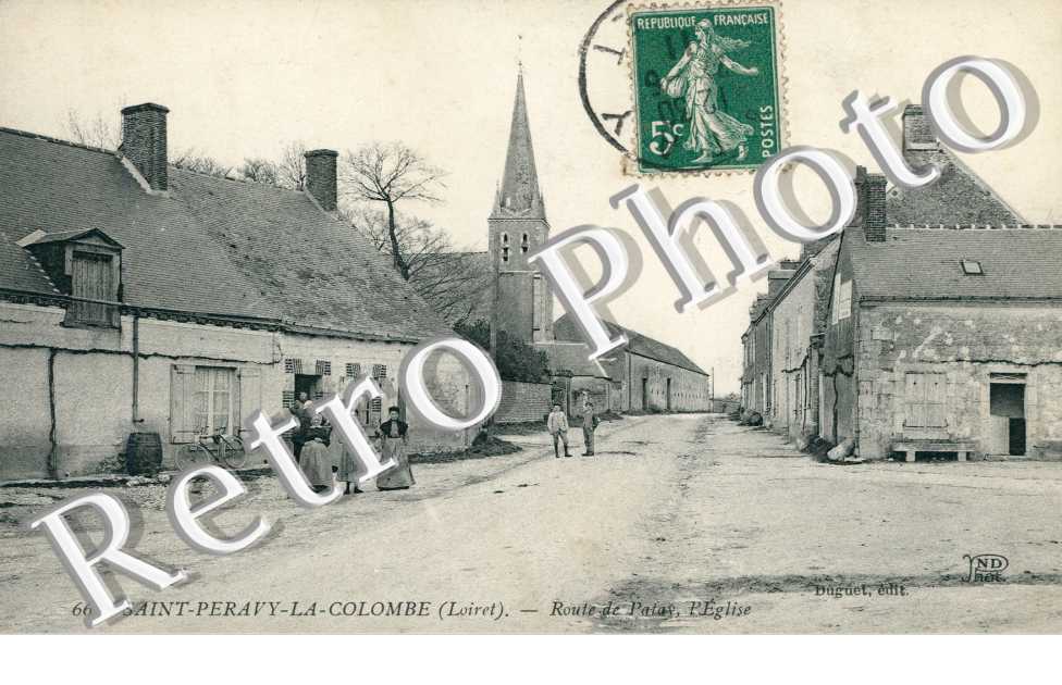 Route de Patay, l'église