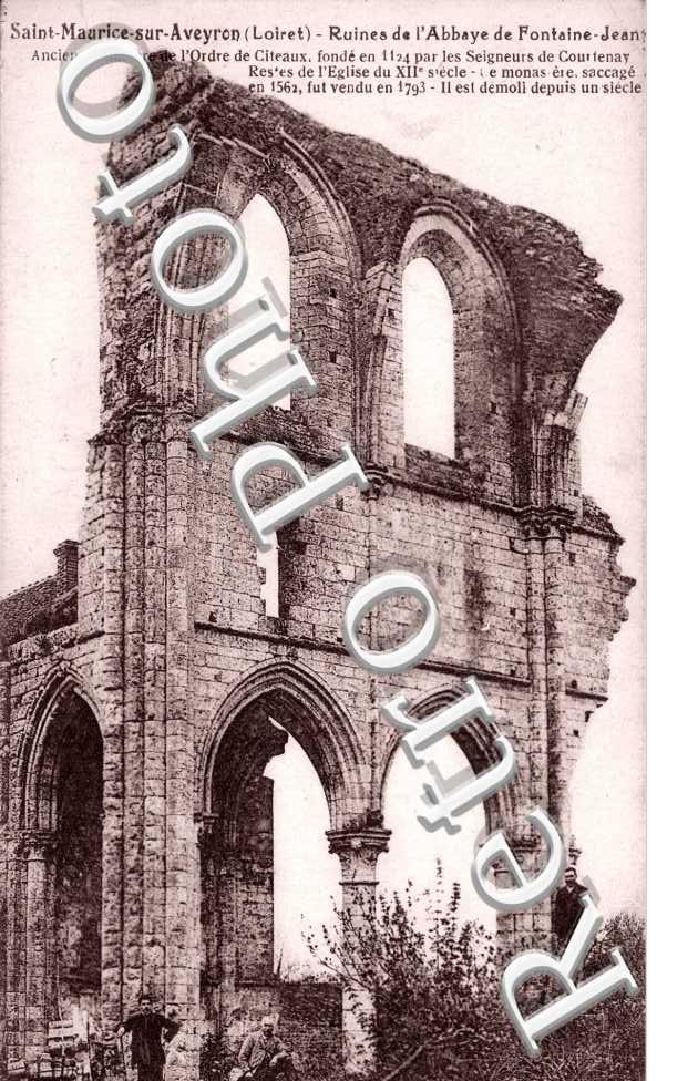 Ruines de l'Abbaye de Fontaine Jean