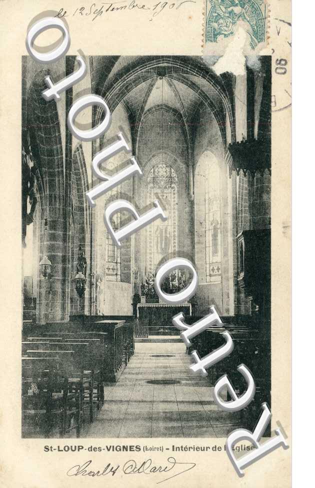 Intérieur de l'Eglise