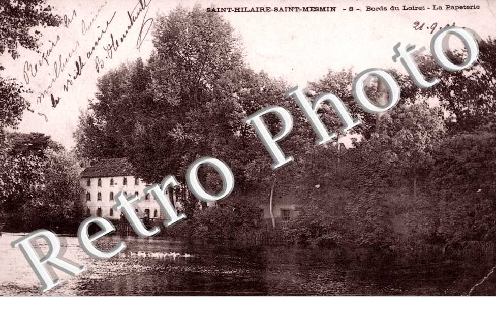 Les Bords du Loiret, la Papeterie
