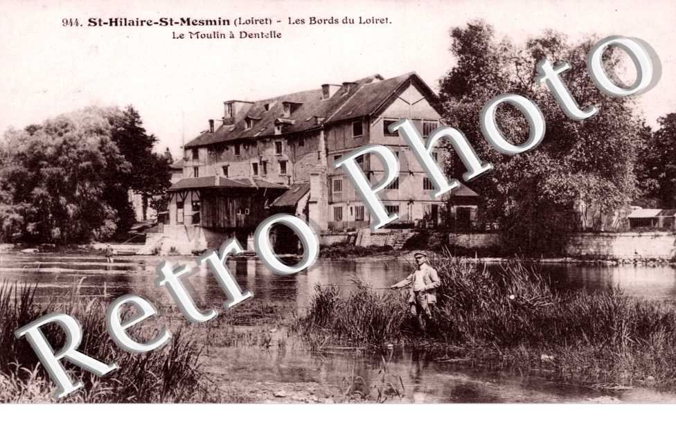 Les Bords du Loiret, le Moulin a dentelle