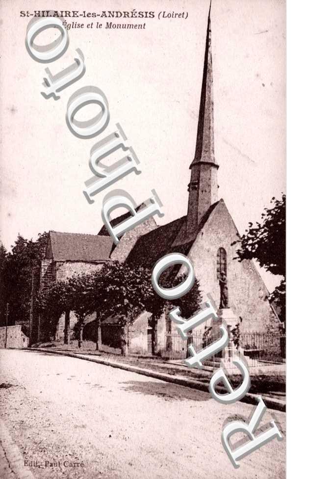 L'eglise et le monument