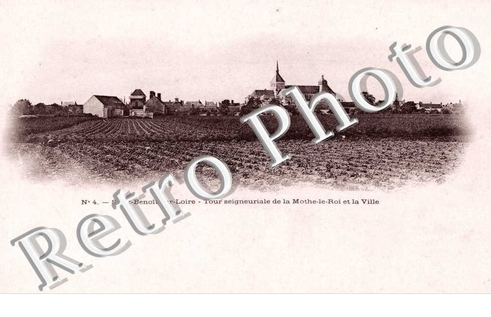 tour seigneuriale de la Mothe-le-Roi et la ville