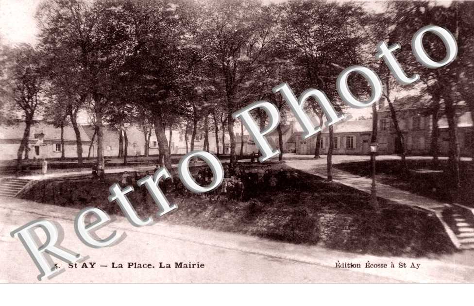 la place, la mairie