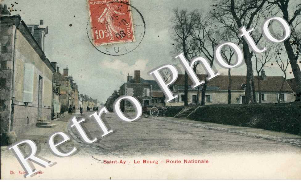 le bourg, route nationale