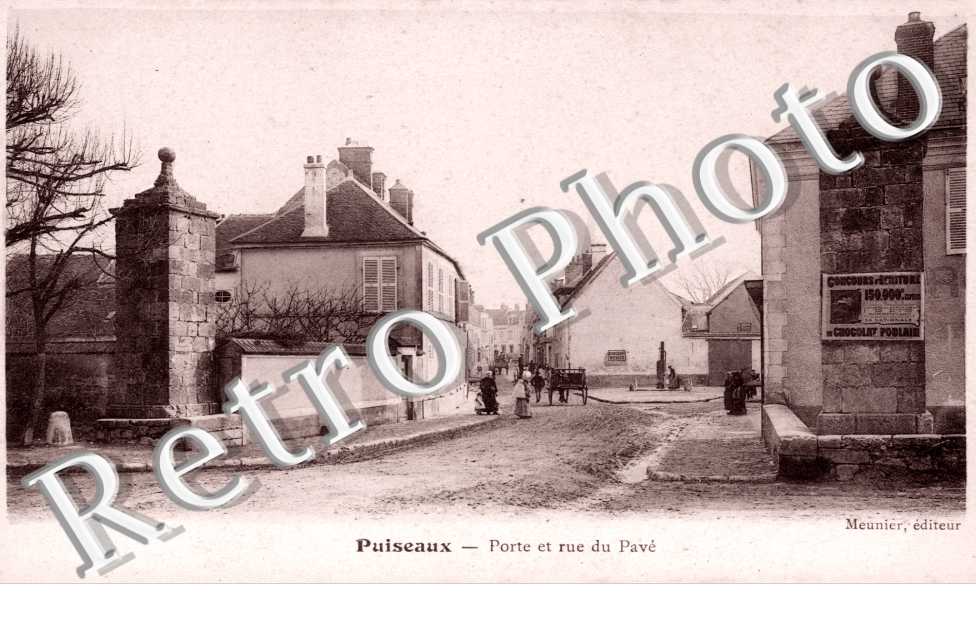 porte et rue du pave (couleur)