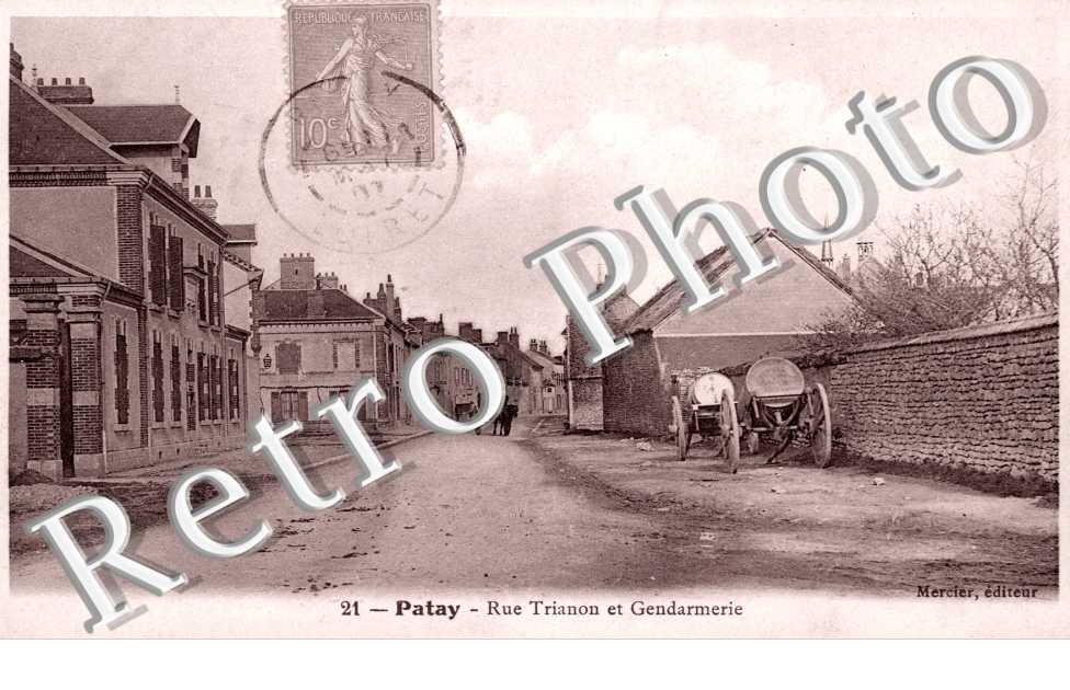 rue Trianon et gendarmerie