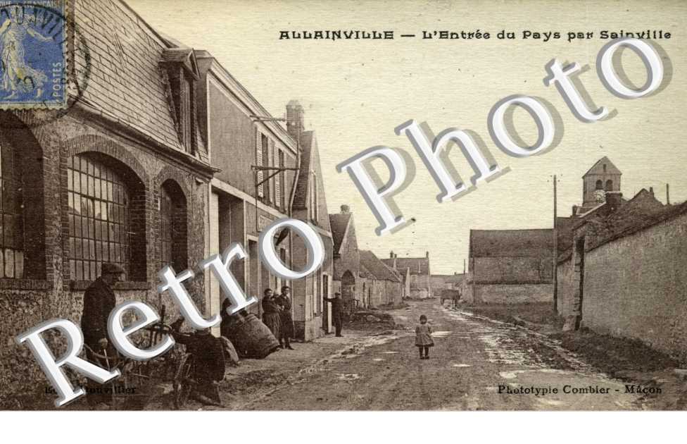 L'entree du pays par Sainville