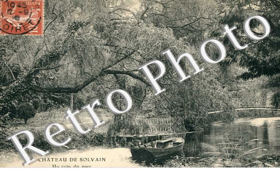Chateau de Solvain, coin du Parc