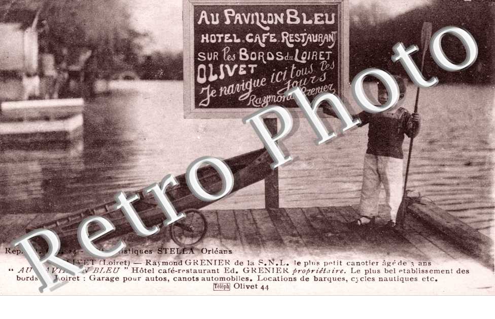 au pavillon bleu, le plus petit canotier age de 3 ans