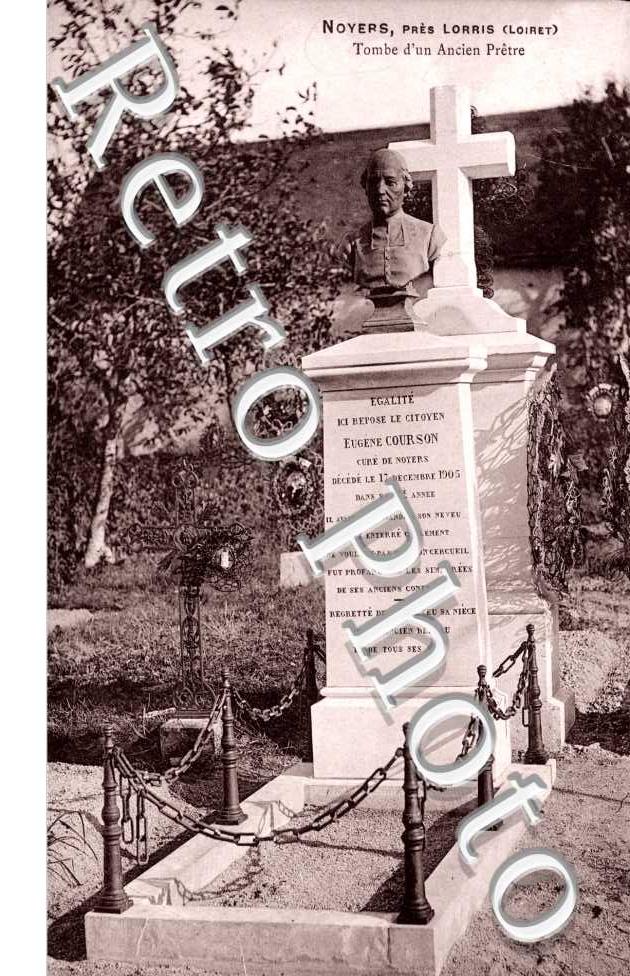 tombe d'un ancien pretre