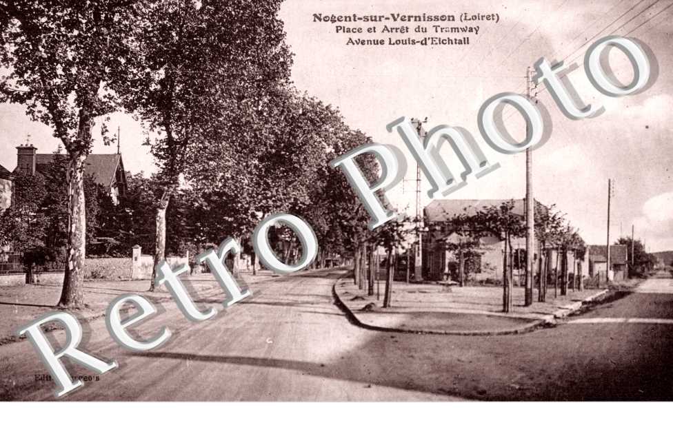 place et arret du tramway, avenue Louis d'Eichtall