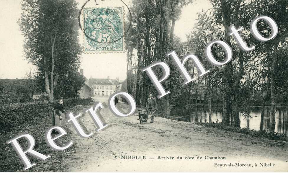 arrivee du cote de Chambon