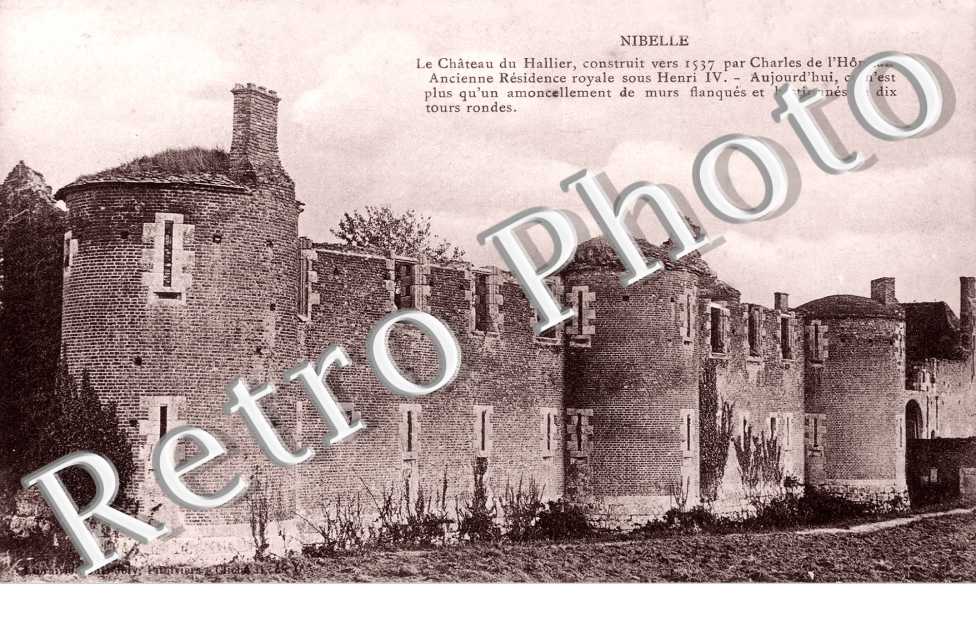 Chateau du Hallier construit vers 1537 par Charles de l'Hôpital
