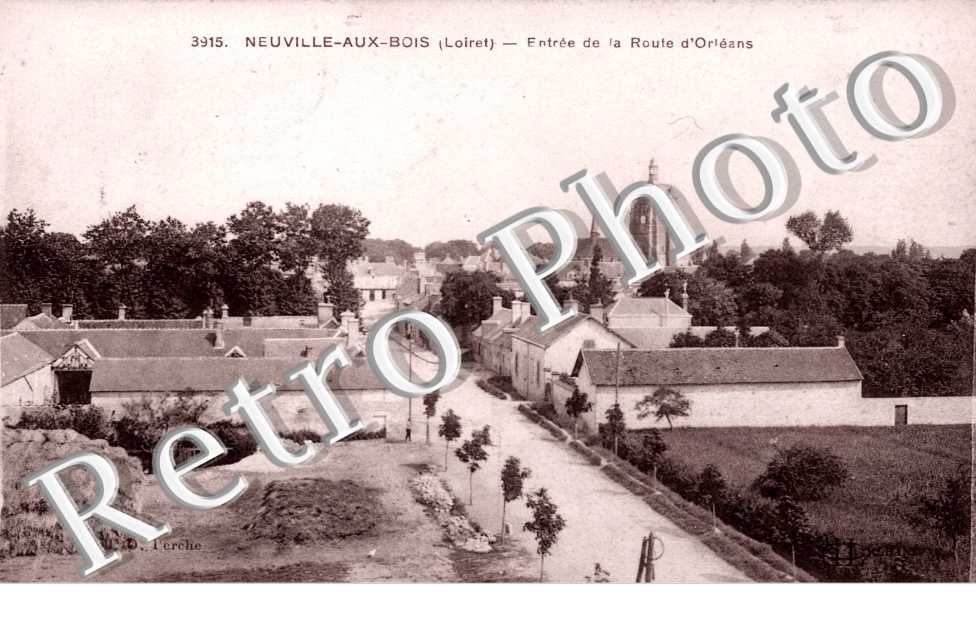 Entree de la Route d'Orleans