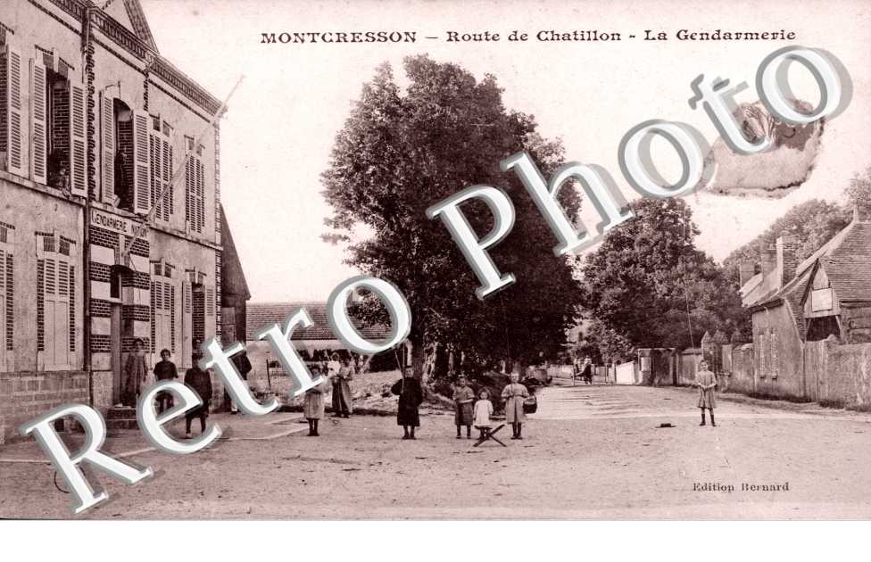 route de Chatillon, la gendarmerie