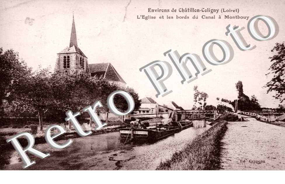 l'eglise et les bords du canal