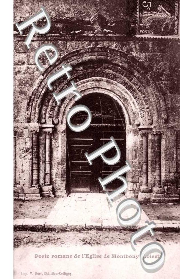 porte romane de l'eglise de Montbuy
