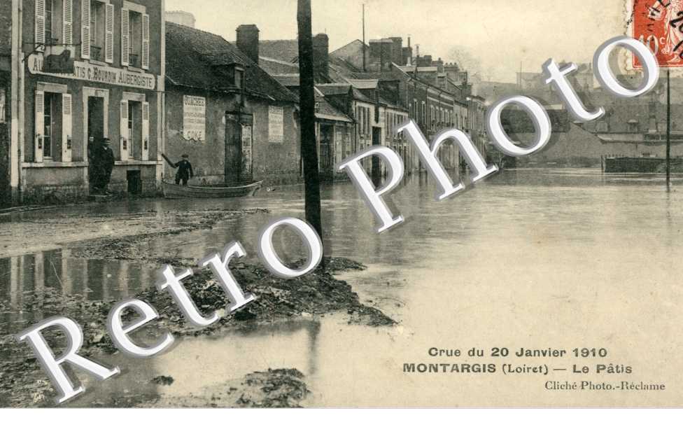 Crue du 20 janvier 1910, le Patis