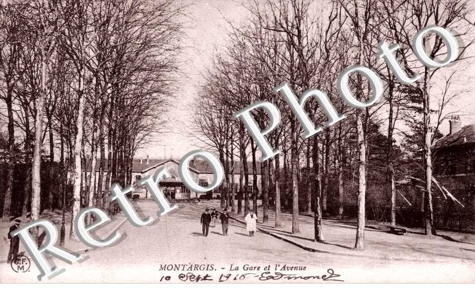 la gare et l'avenue