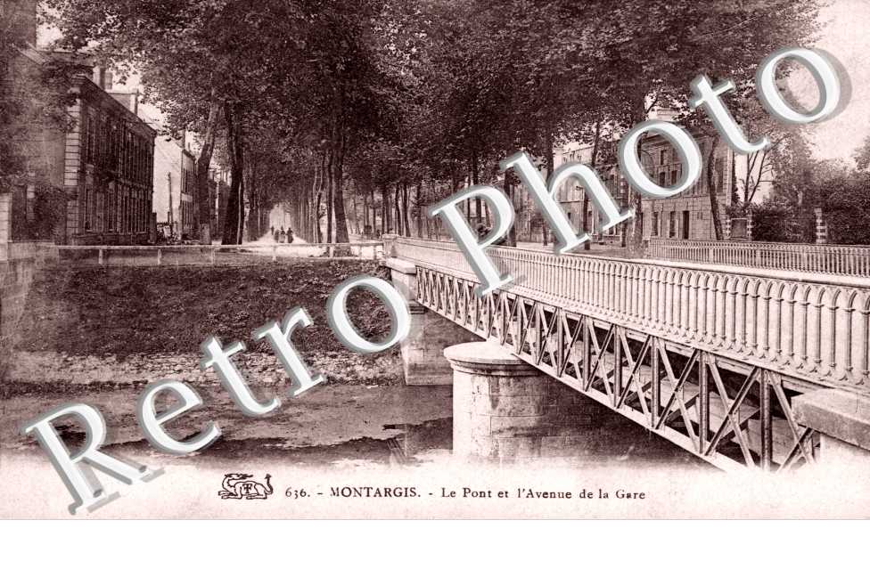 Le Pont et l'Avenue de la Gare