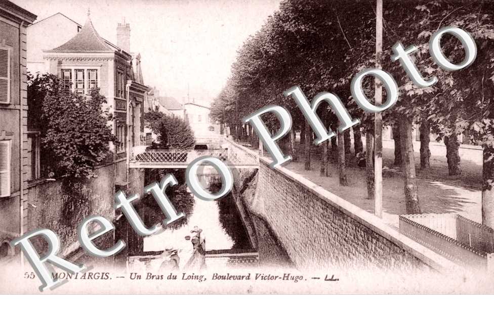 Un Bras du Loing, Boulevard Victor Hugo