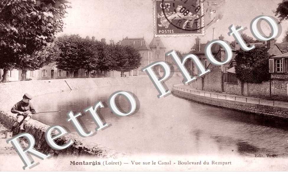 Vue sur le Canal, Boulevard du Rempart