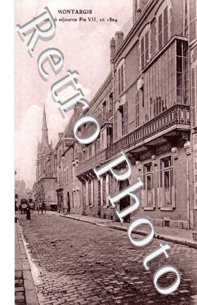 maison ou sejourne Pie VII en 1804