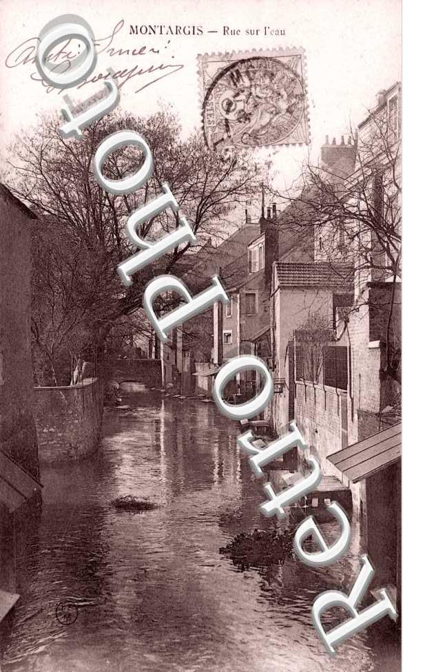 rue sur l'eau