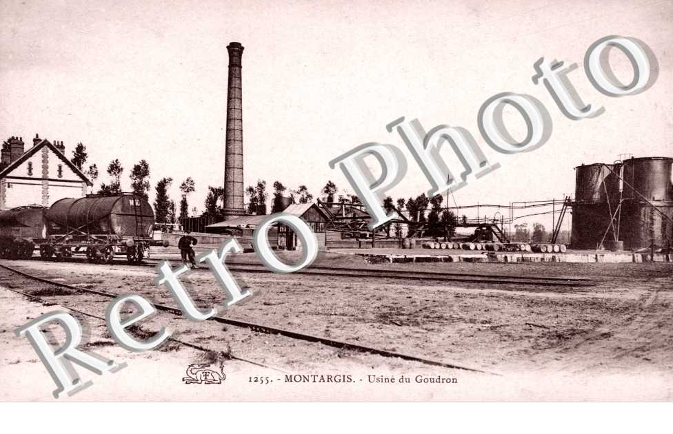 usine du goudron