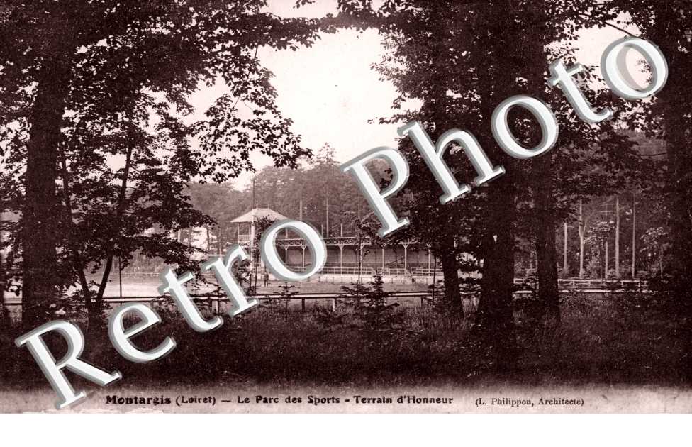 le parc des sports, terrain d'honneur