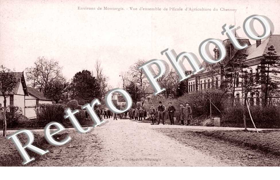 Vue d'ensemble de l'Ecole d'Agriculture du Chesnoy