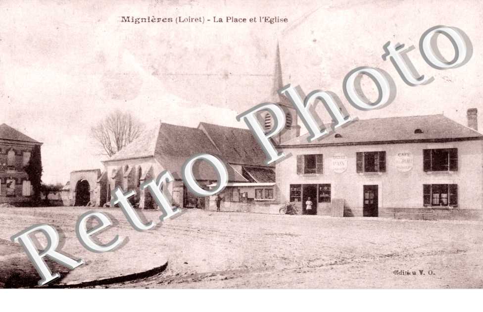 La place et l'eglise