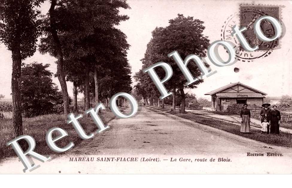 la gare, route de Blois