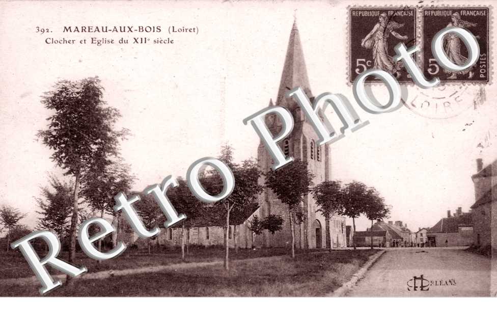 clocher et eglise du XIIe siecle
