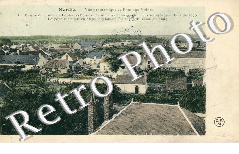 vue panoramique de Pont-aux-Moines