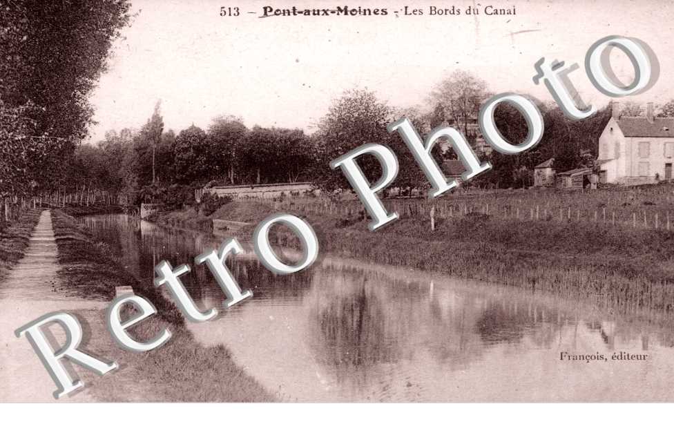 Pont-aux-Moines, les bords du canal