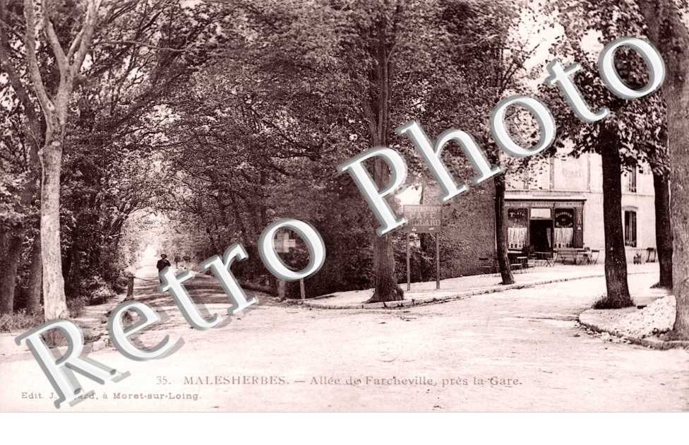 allee de Farcheville, pres la gare