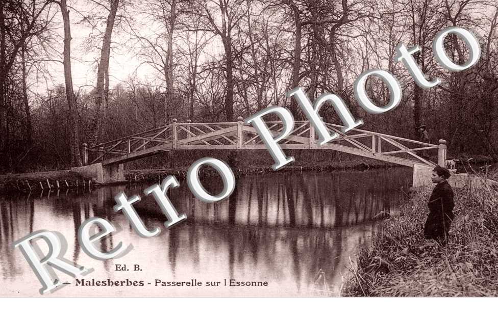 passerelle sur l'Essonne