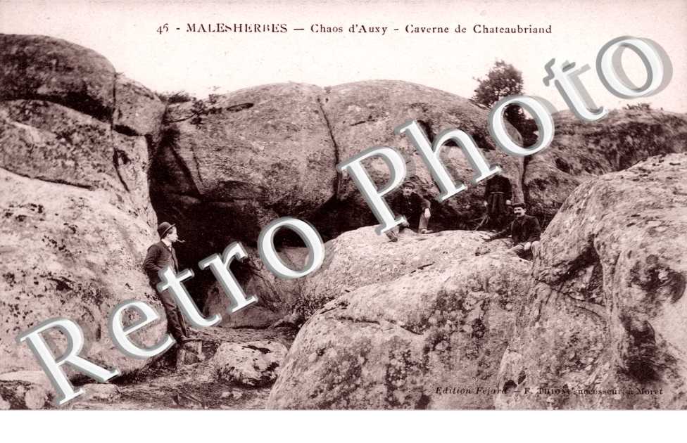 Chaos d'Auxy, Caverne de Chateaubriand