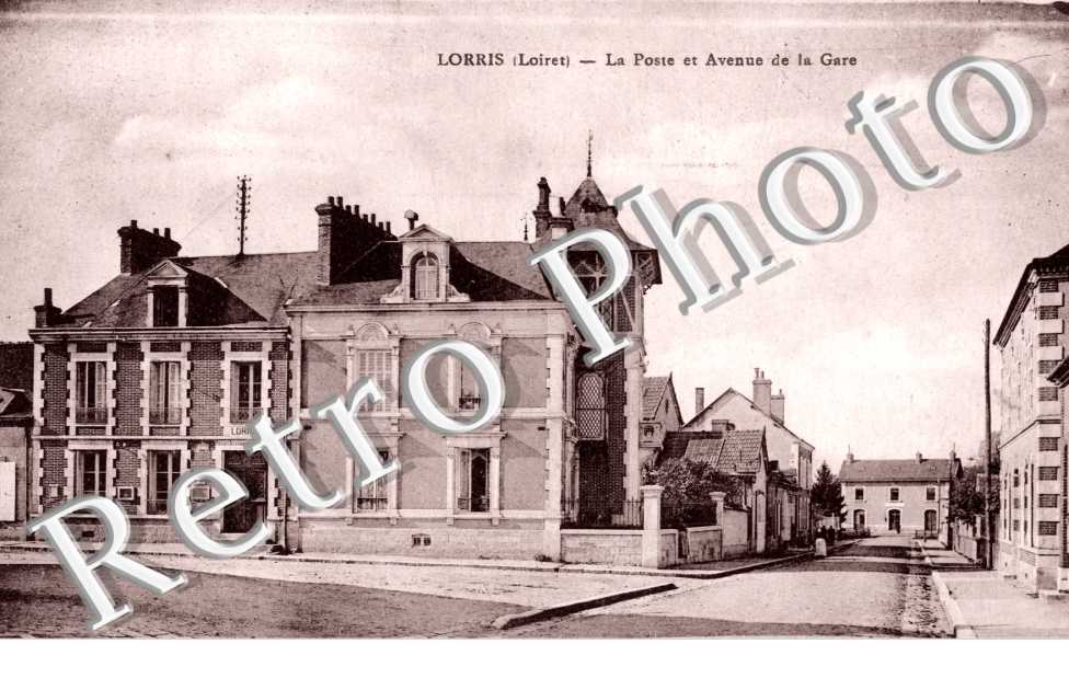 la poste et avenue de la Gare