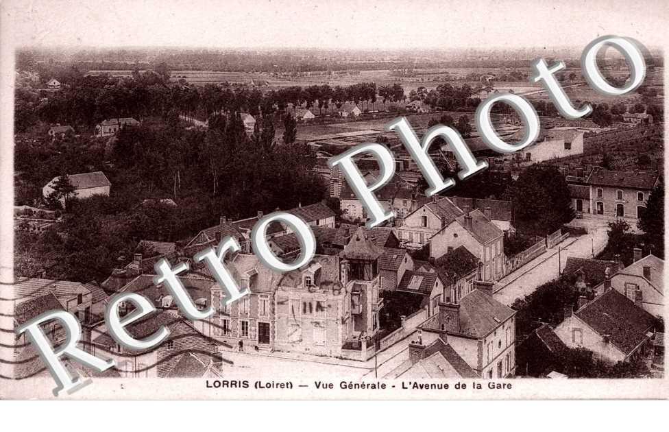 vue generale l'avenue de la gare