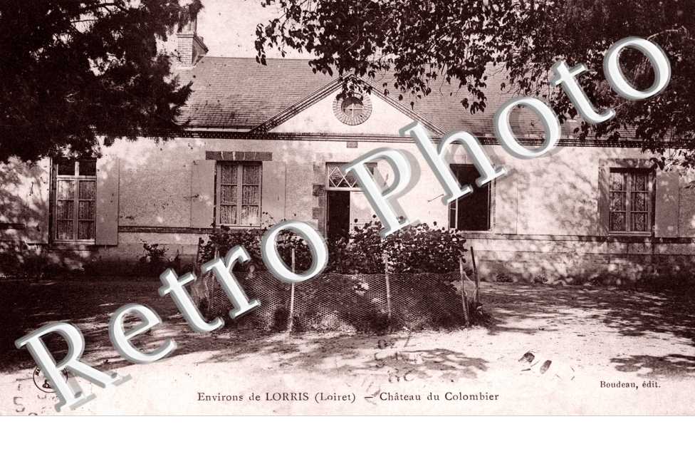 Chateau du Colombier  -  residence de Patachou au cours de la seconde guerre mondiale
